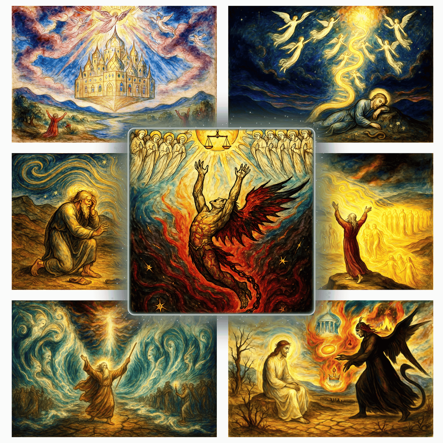 Beyond the Veil: Blakean Visions from the Bible